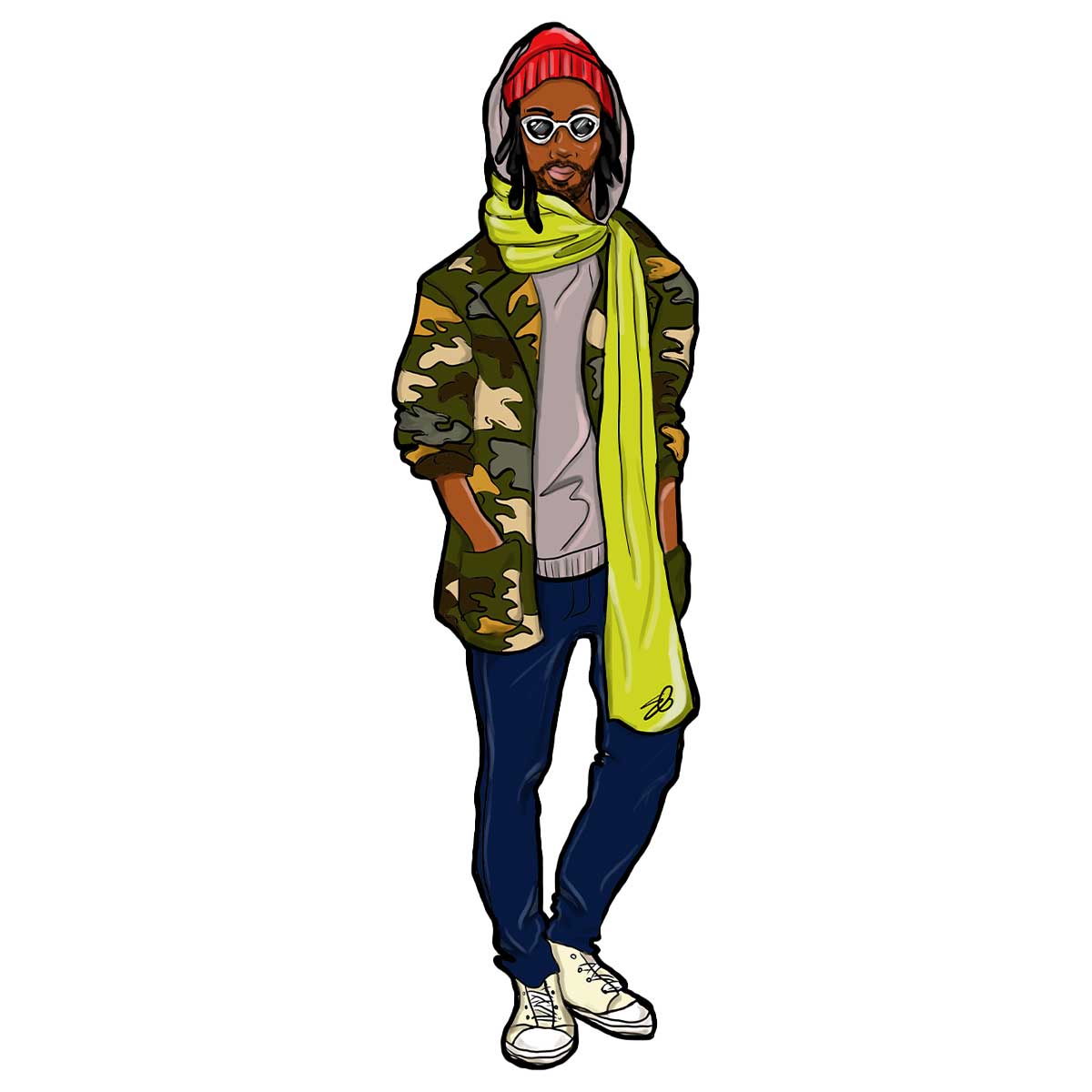 Fashion illustration — Alex